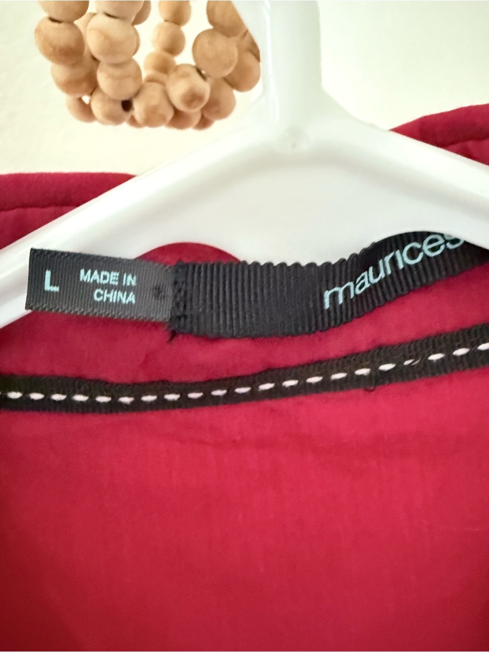Maurices Y2K Ruffle Button down blouse - Picture 3 of 5